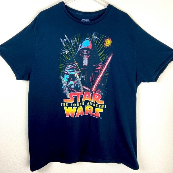 STAR WARS The Force Awakens Graphic Tee Black 2XL - Picture 5 of 5